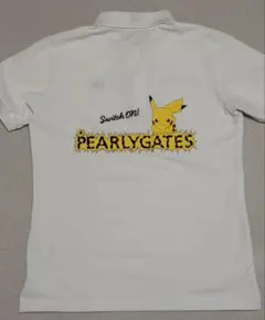 PEARLY GATES ポケモン コラボ ポロシャツ ホワイト