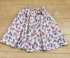 anyFAM 花柄 キュロットスカート 120cm