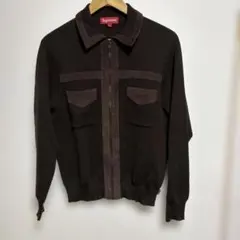 Supreme ジップアップ ニット Sサイズのサムネイル