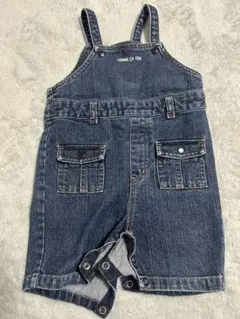 COMME CA ISM デニムオーバーオール