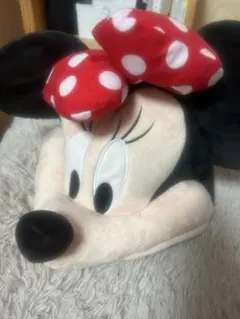 ミニーマウス ぬいぐるみキャップ