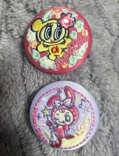 刺繍缶バッジ ナルミヤキャラクターズ