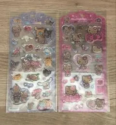 ドロップジュエリーシール　日焼け　キティ　サンリオ　サンリオキャラクターズ