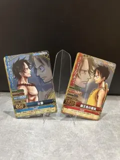 初期ワンピースカード BP-W03BP-W04麦わらの一味初期2枚セット旧カード