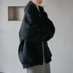 未使用 LEPSIM パフエアZIPBIGフーディー ブラック