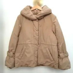 a.v.v ベージュ 中綿コート 150