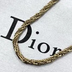 Christian Dior ヴィンテージ ネックレス ゴールド ツイスト