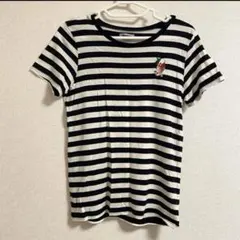 平成レトロ PUNYUS プニュズ いただきマウス いちご Tシャツ ボーダーのサムネイル