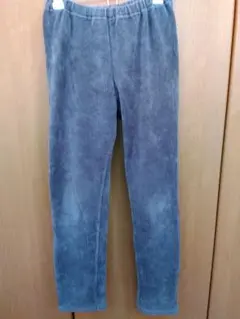 グレー コーデュロイ 長ズボン