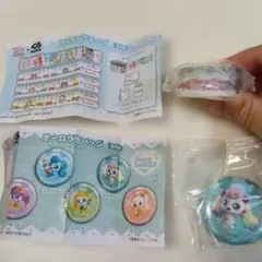 キャッチ！ティニピン くら寿司 マスキングテープ 缶バッジ