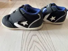 Converse ベビーシューズ ブラック/ブルー13.5cm