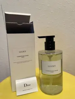 クリスチャンディオールリキッドソープ ラッキー 350mlギフトボックス&同梱品