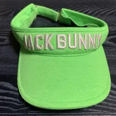 JACK BUNNY 蛍光グリーン バイザー