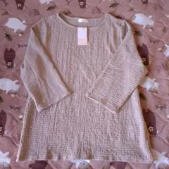 【未使用】ONE EARTH ベージュ 長袖 シャツ 3L