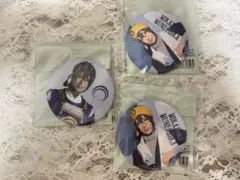 刀ミュ 刀剣乱舞ミュージカル 陸奥一連 缶バッジ 三日月宗近 内番 戦闘