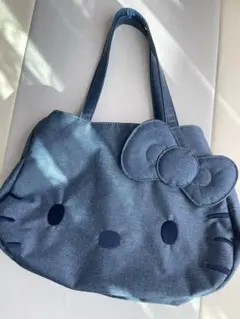 Hello Kitty Face Tote Bag Denim Rareのサムネイル