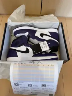 NIKE Air Jordan1 エアジョーダン1 コートパープル　レトロ　OG