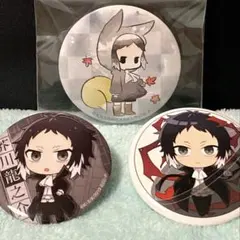文豪ストレイドッグス コラボカフェ本舗 缶バッジ　芥川龍之介　20点 文豪ストレイドッグス コラボカフェ本舗 缶バッジ 芥川龍之介 20点