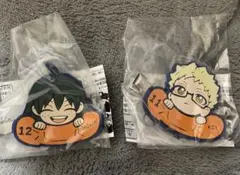 ハイキュー キャラばんちょうこう ヘアクリップ 月島蛍、山口忠　2点セット