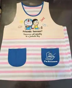 ドラえもん　エプロン　LL〜3L　保育士