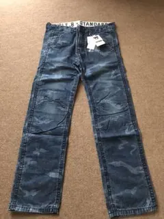 ダブルビー　迷彩　カモフラ　パンツ　140