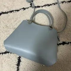 【極美品】　マルコビアンキーニ　2wayハンドバッグ　ショルダーバッグ　水色
