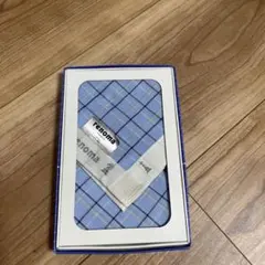 renoma チェック柄ハンカチ