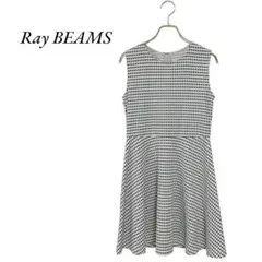 Ray BEAMS レイビームス(XS)ジャガード ワンピース ひざ上のサムネイル
