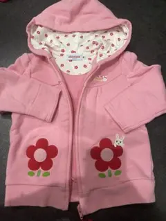 ミキハウス　パーカー