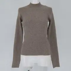 ■SALE■MURUA F ハイネックリブニットカットソー