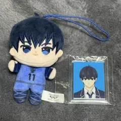 ブルーロック 潔世一 ほわぬい・証明写真風キーホルダー 2点セット