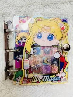 セーラームーン A8 シャカシャカシール帳 ポケット有りリフィル付き