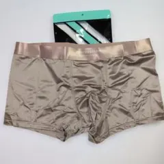 シルクタッチ ボクサーブリーフ ライトブラウン 2XL