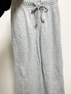 GU スウェットバレルレッグパンツ