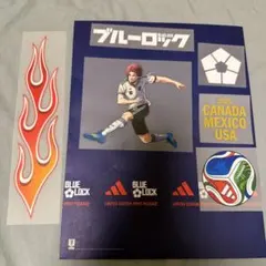 ブルーロック 糸師冴 日本代表AWAY アディダス 熱圧着シート シール ゼビオ ブルーロック 糸師冴 日本代表AWAY アディダス 熱圧着シート シール