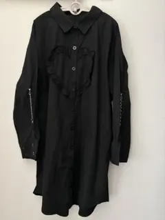 【新品】 7171ni フライバイハートシャツワンピース