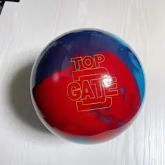 【ボウリングボール】TOP GATE 15p 両手投げ仕様