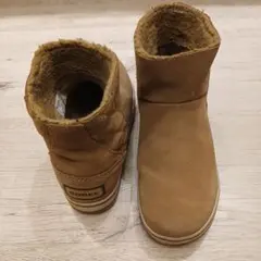 SOREL ブラウン ファー付きショートブーツ　25cmのサムネイル