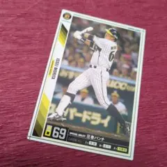 阪神タイガース 森田一成選手カード