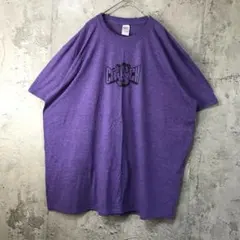 Y3935古着　Tシャツ 紫　90s Y2K