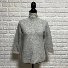 ジャンニロジュディチェ【36】ニット セーター グレー イトキン