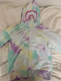 A BATHING APE シャークパーカー タイダイ柄のサムネイル