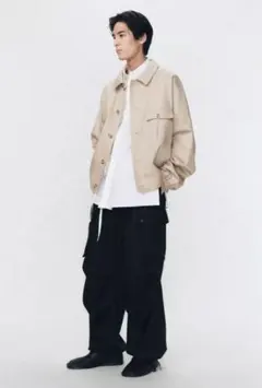 SOSHIOTSUKI X ZARA リラックスフィットスーツカーゴパンツ42 - メルカリ