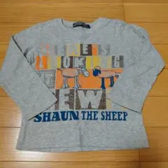 キッズ長袖カットソー 90㎝ ひつじのショーン