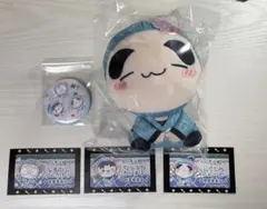 忍たま フリューくじ もちぴこ しんべえ ぬいぐるみ 缶バッジ 乱太郎 きり丸