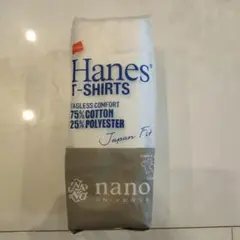 Hanes Tシャツ Mサイズ Japan Fit nano-universe