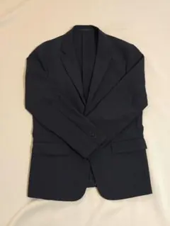 【美品】ユニクロ 感動ジャケット（ウールライク） Lサイズ ブラック