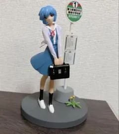 新世紀エヴァンゲリオン 綾波レイ フィギュア 薫る春風 バス停 レトロ