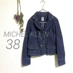 ミッシェルクラン デニムジャケット サイズ38 M ジャケット 羽織 Gジャン