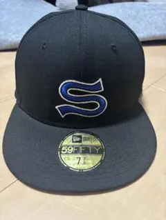 Stüssy × New Era キャップ ブラック 7 3/8